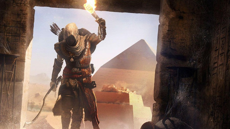 Random: Assassin's Creed Origins Catching Strays as Ubisoft Review